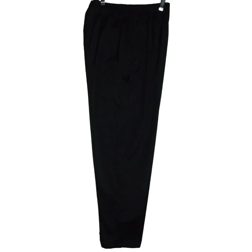 Beverly Hill Uniforms Mens XL Solid Black Cargo Scrub Pants